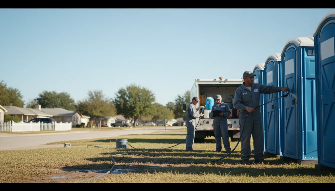 Long-Term Portable Toilet Rental in Hester, LA near me